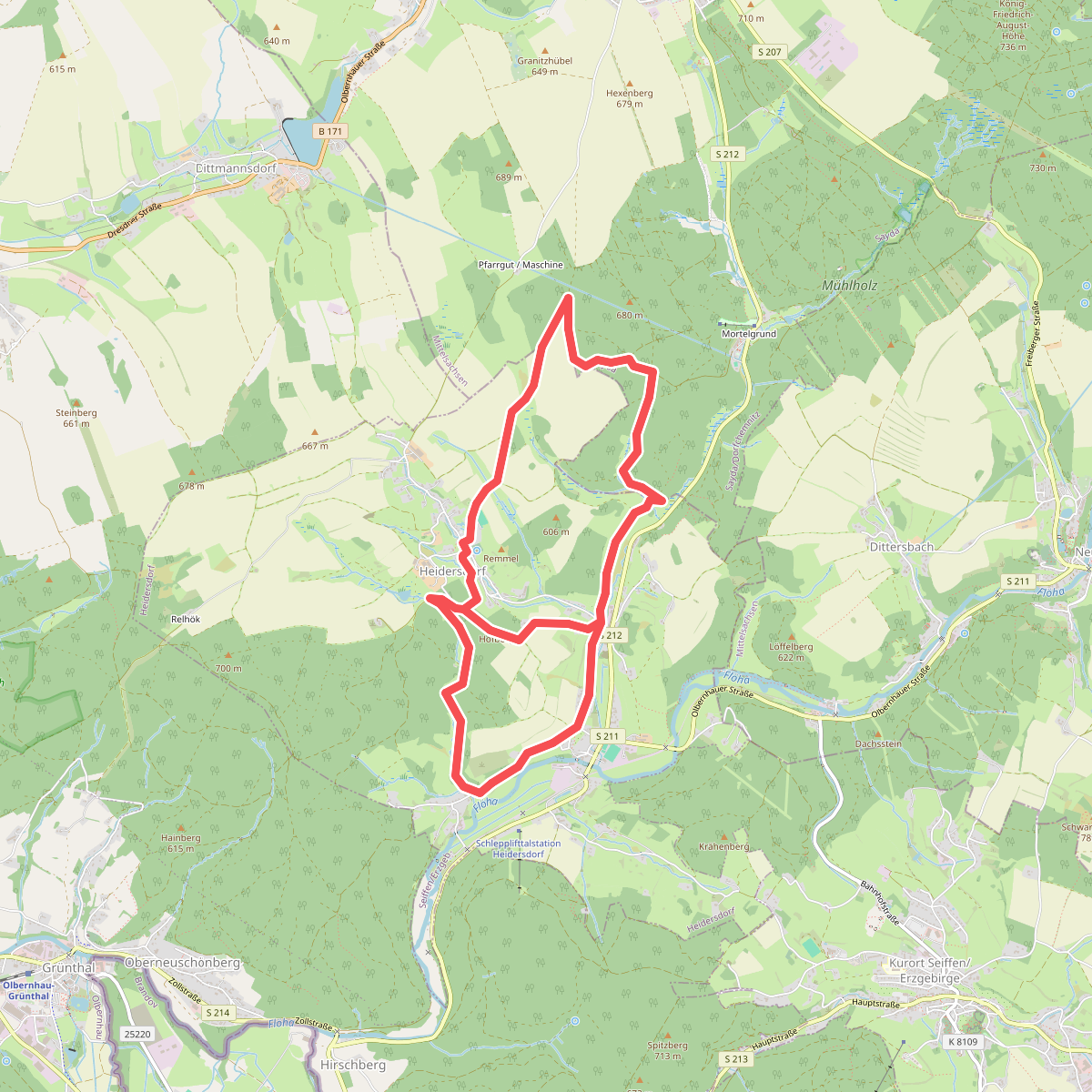 Rund um Heidersdorf