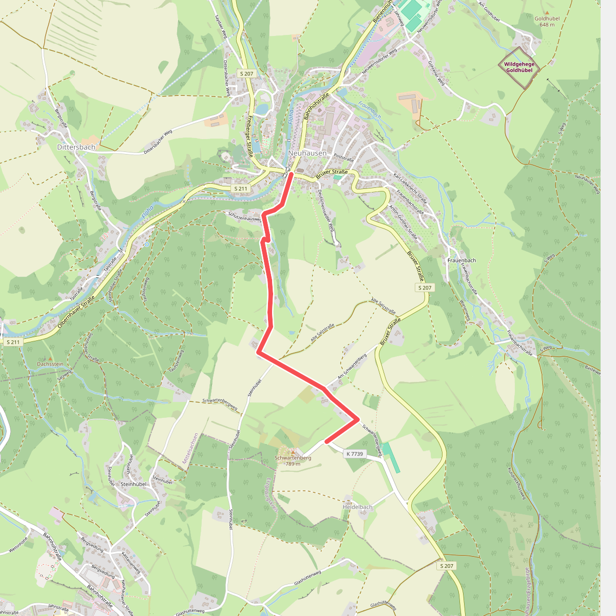 Ww Neuhausen - Schwartenberg