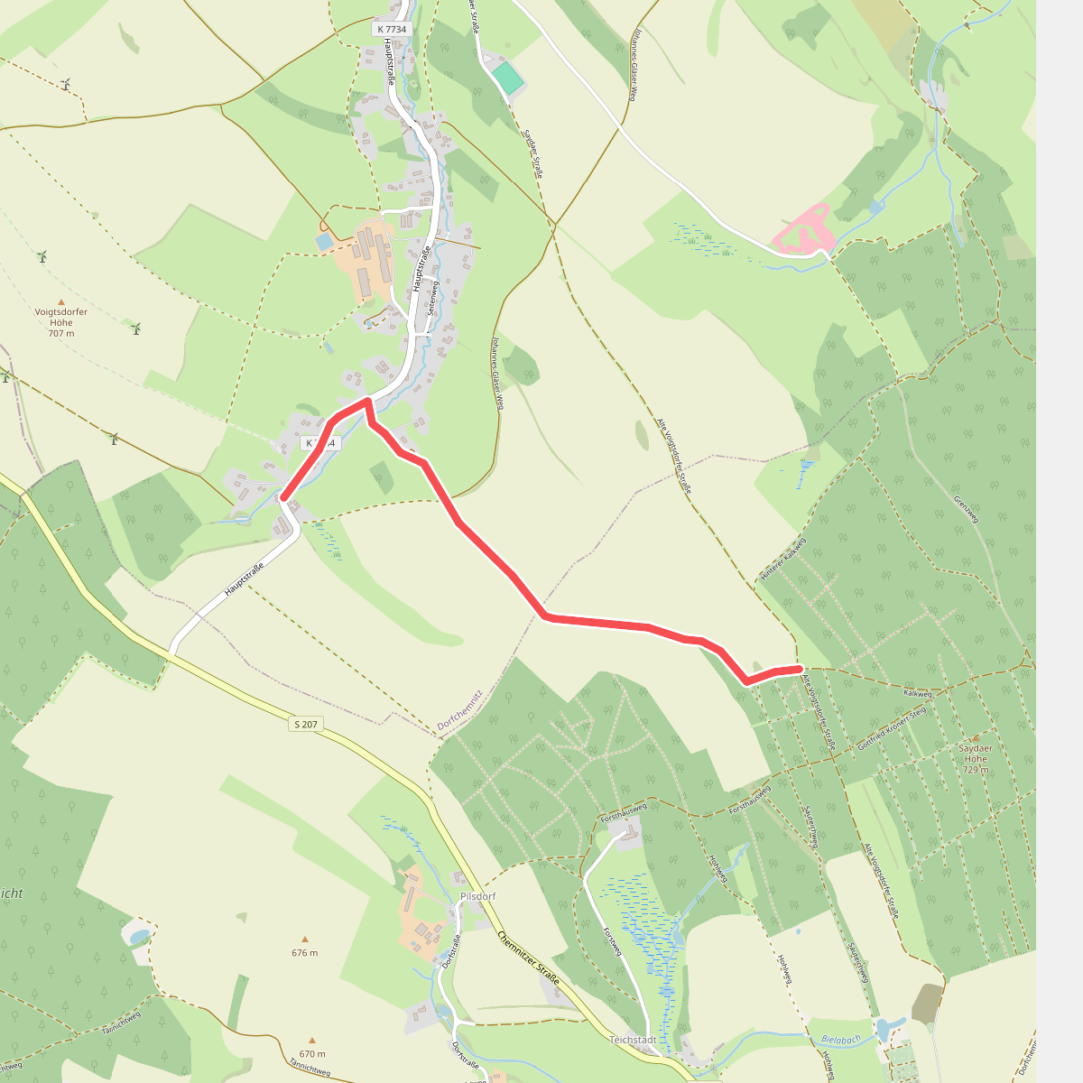 Rundweg Voigtsdorf