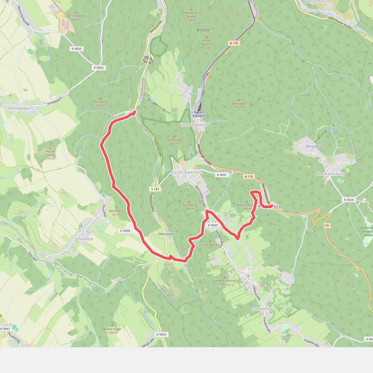 Grüner Balken