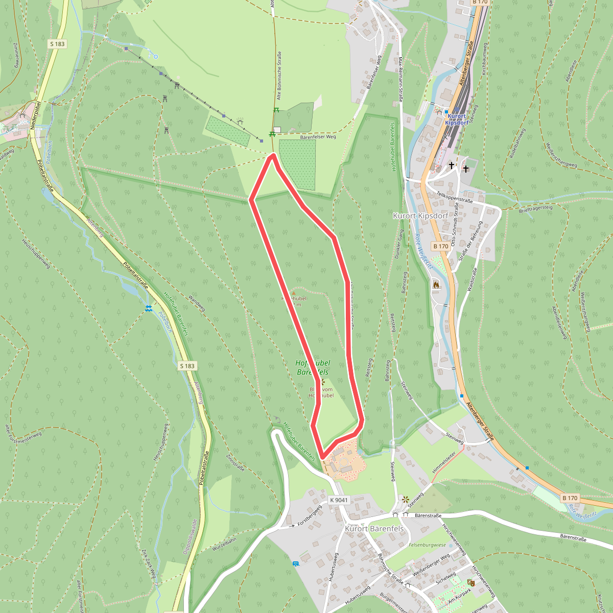 Lehrpfad Forst Oberbärenburg