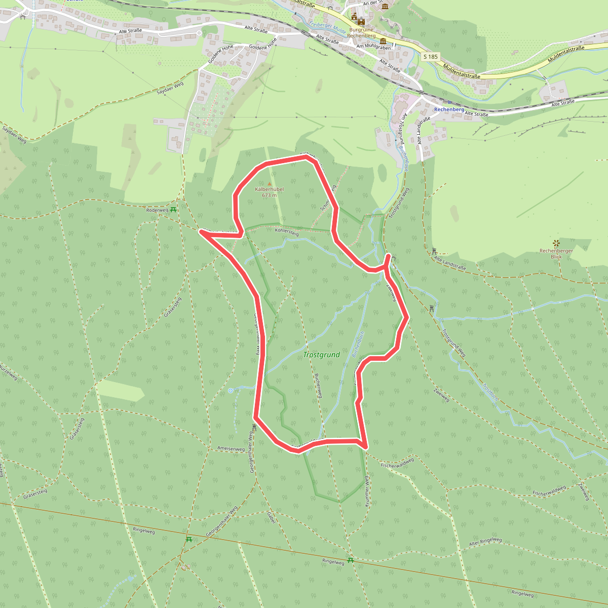 Naturlehrpfad Trostgrund