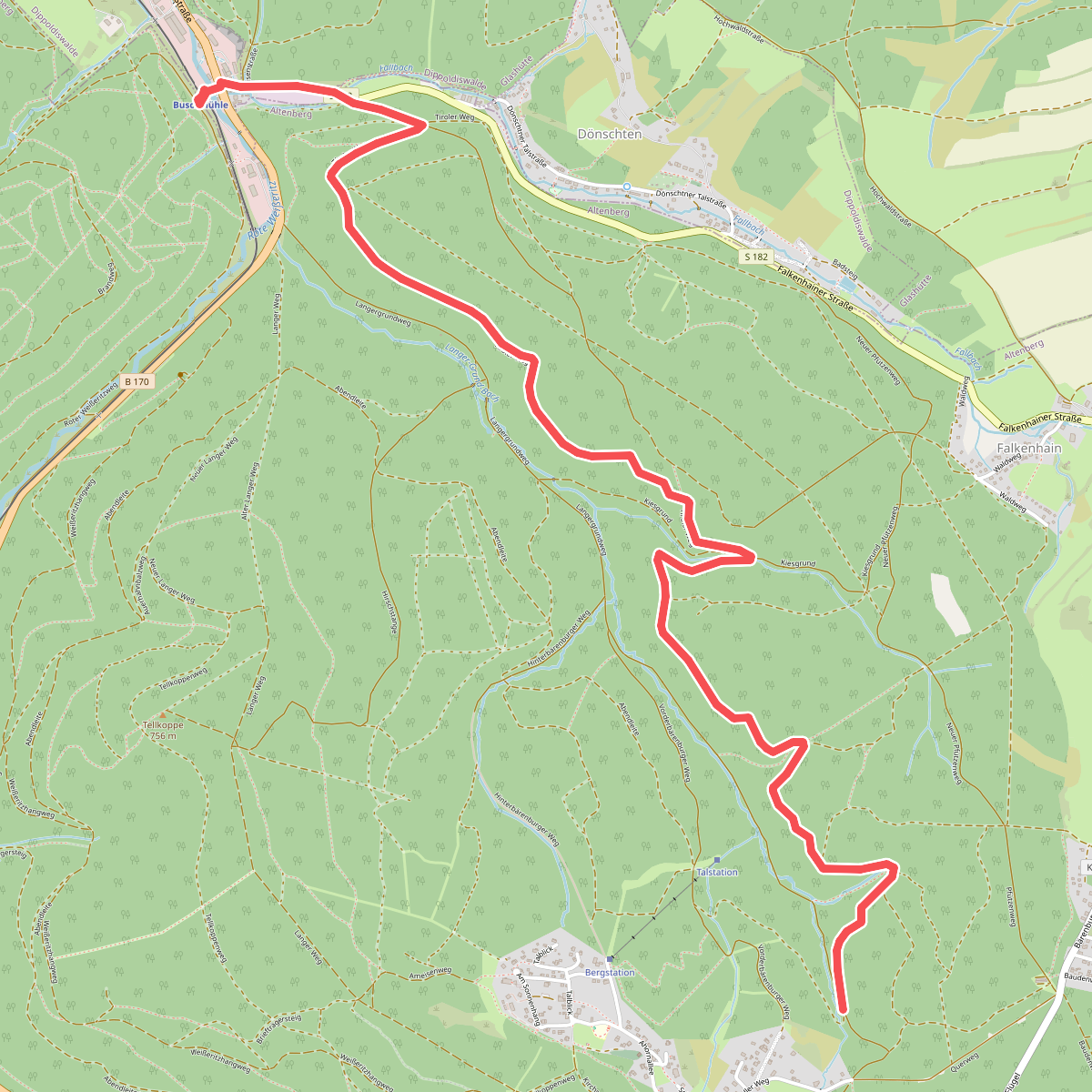 Oberbärenburg - Schmiedeberg