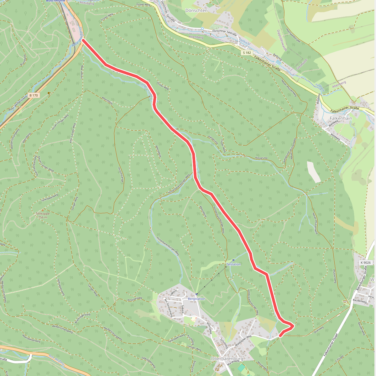Roter Strich