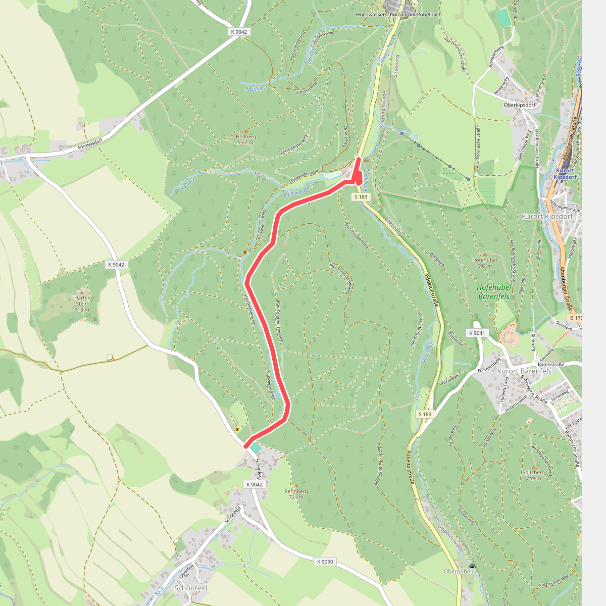 Walsmühle - Schönfeld