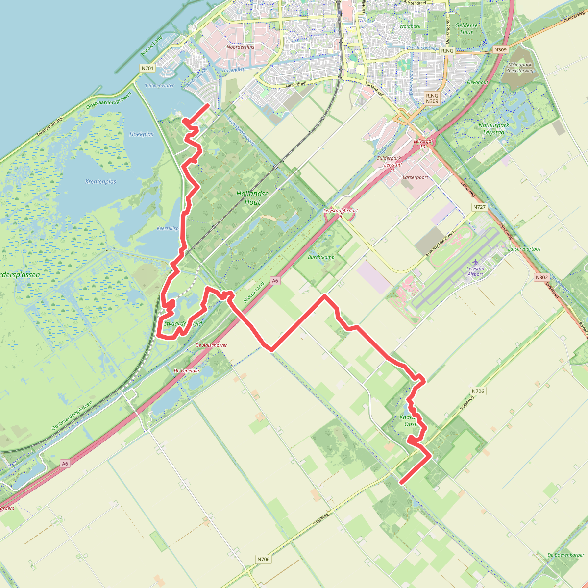 Hollandse Hout - Knarbos · Pionierspad etappe 7