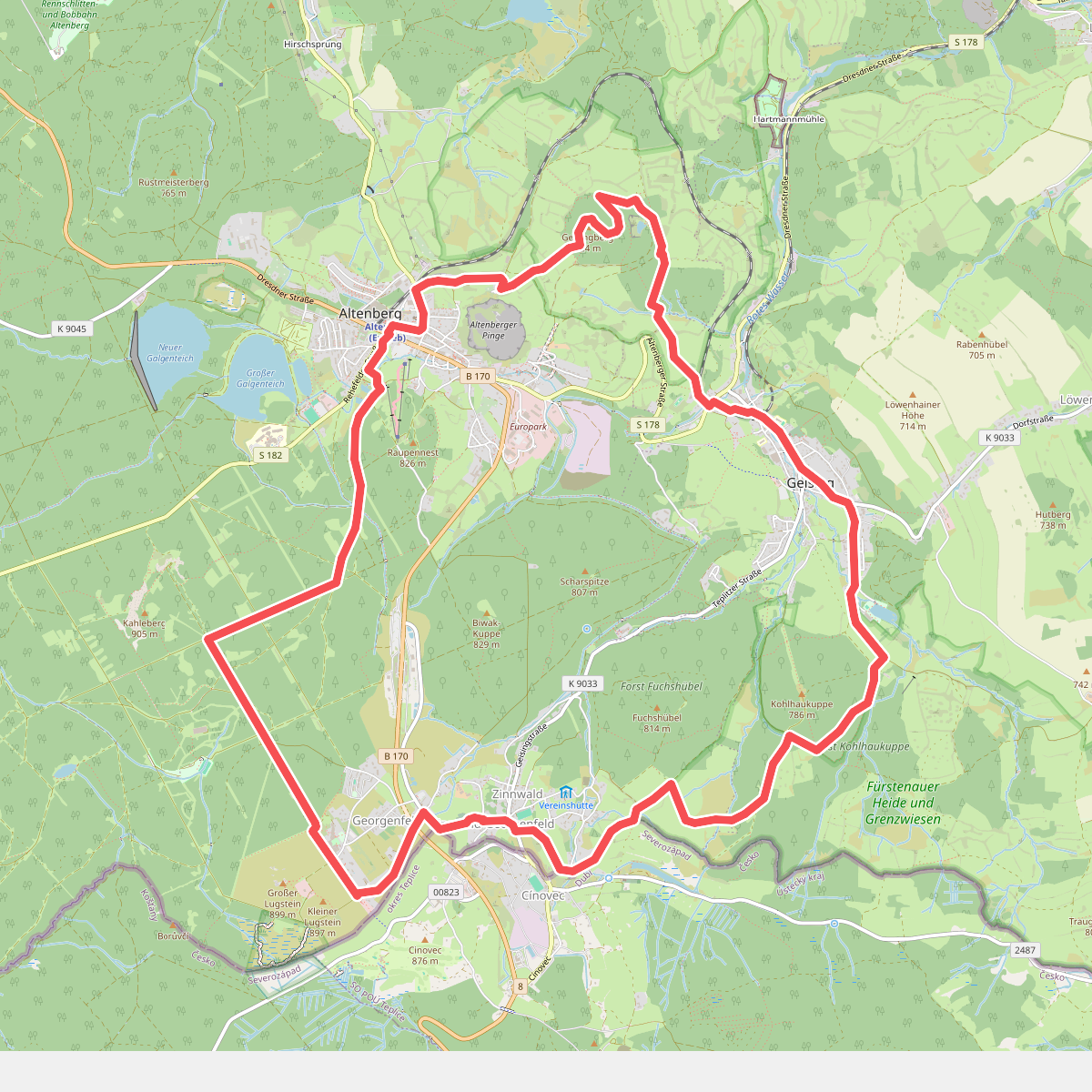 Drei-Berge-Tour