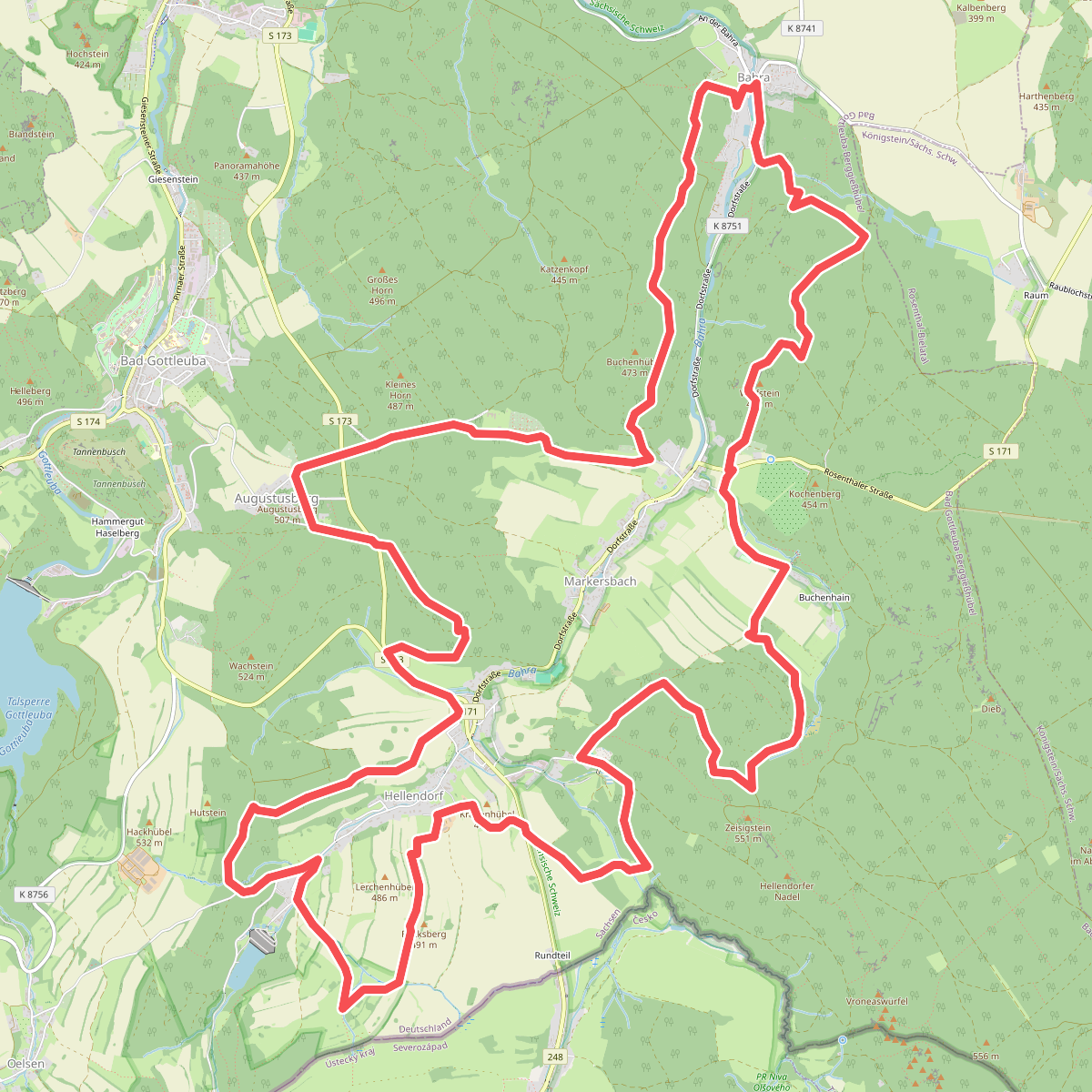 Gelber Punkt Bahratal