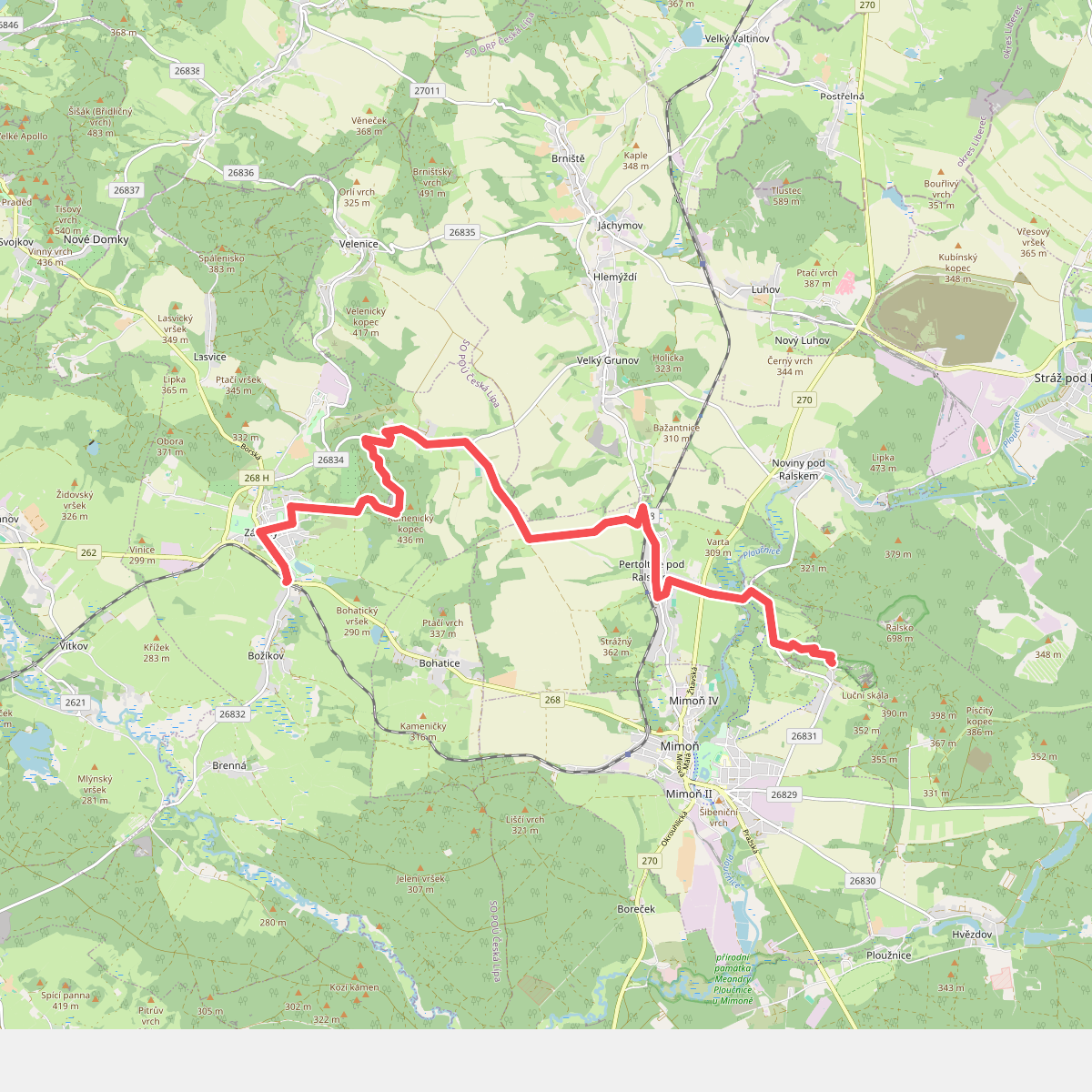 [M] Zákupy - Vranov