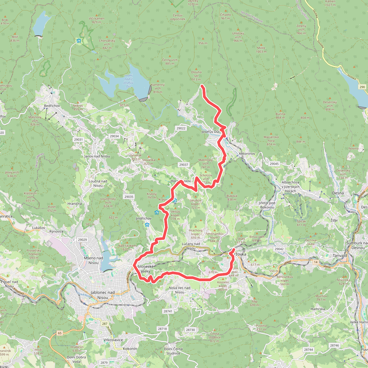 Peklo - Smržovka