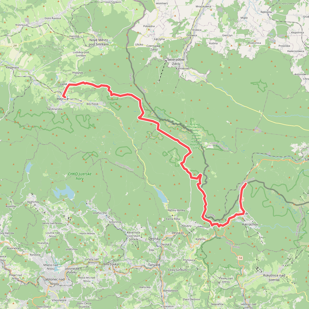 [Č] Hejnice - Harrachov