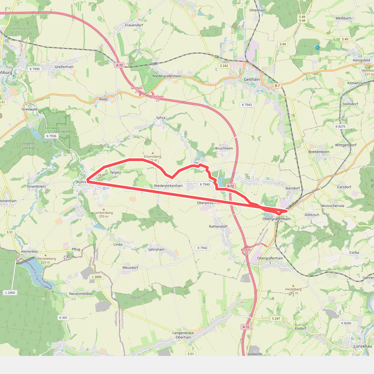 Wanderwege Kohrener Land