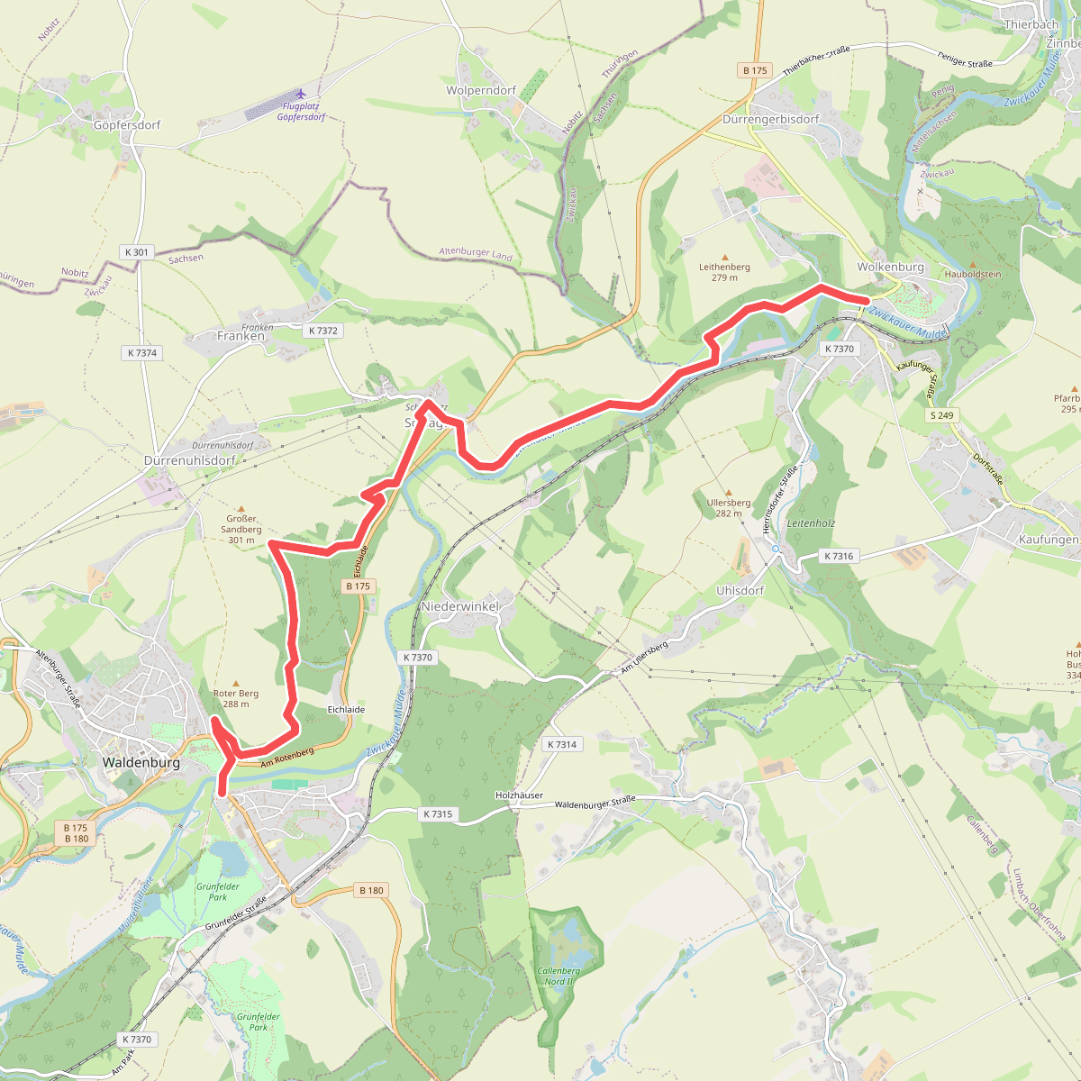 Ww Waldenburg - Wolkenburg