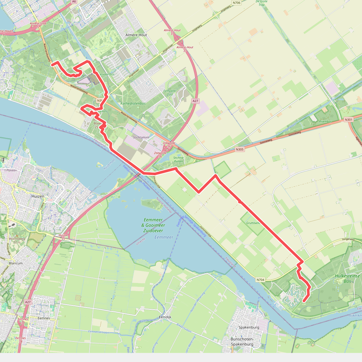 De Eemhof - De Kemphaan · Pionierspad etappe 10