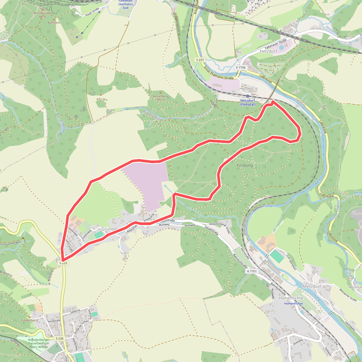Rundwanderweg Grünberg