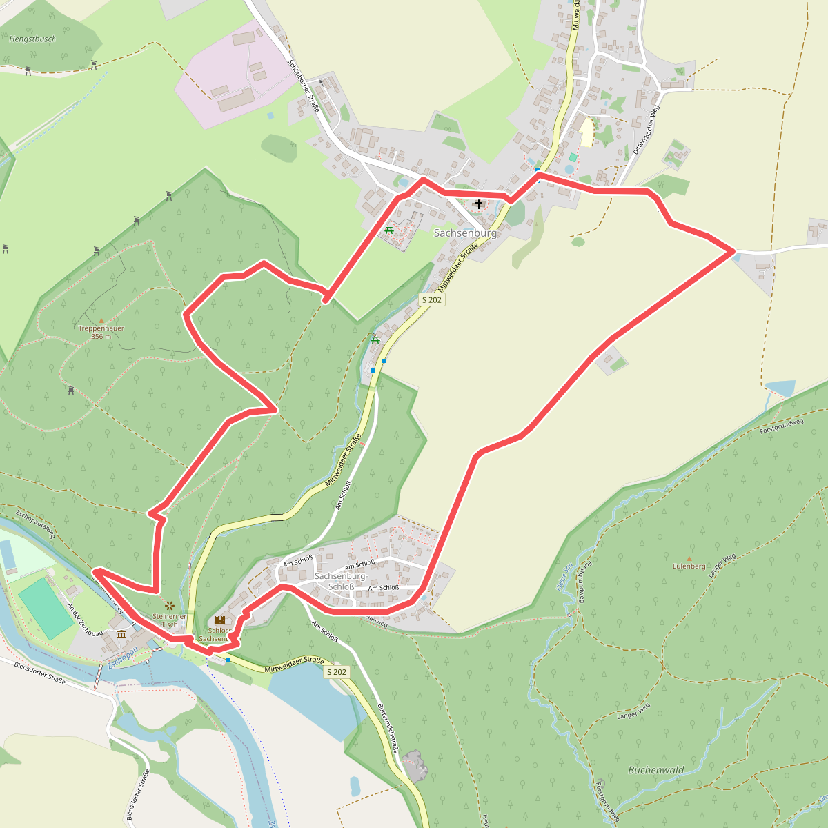 Rundwanderweg Treppenhauer
