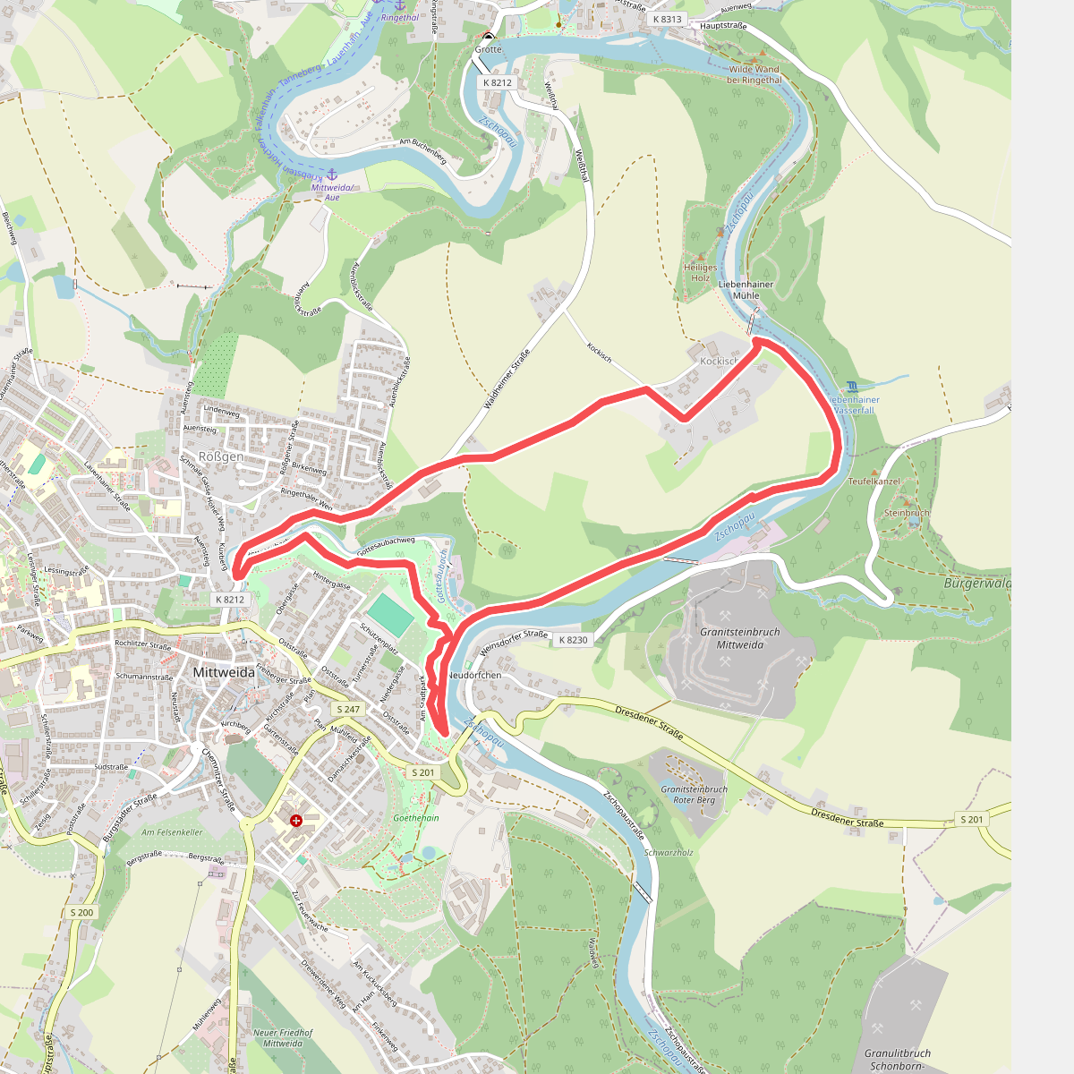 Rundweg Mittweida