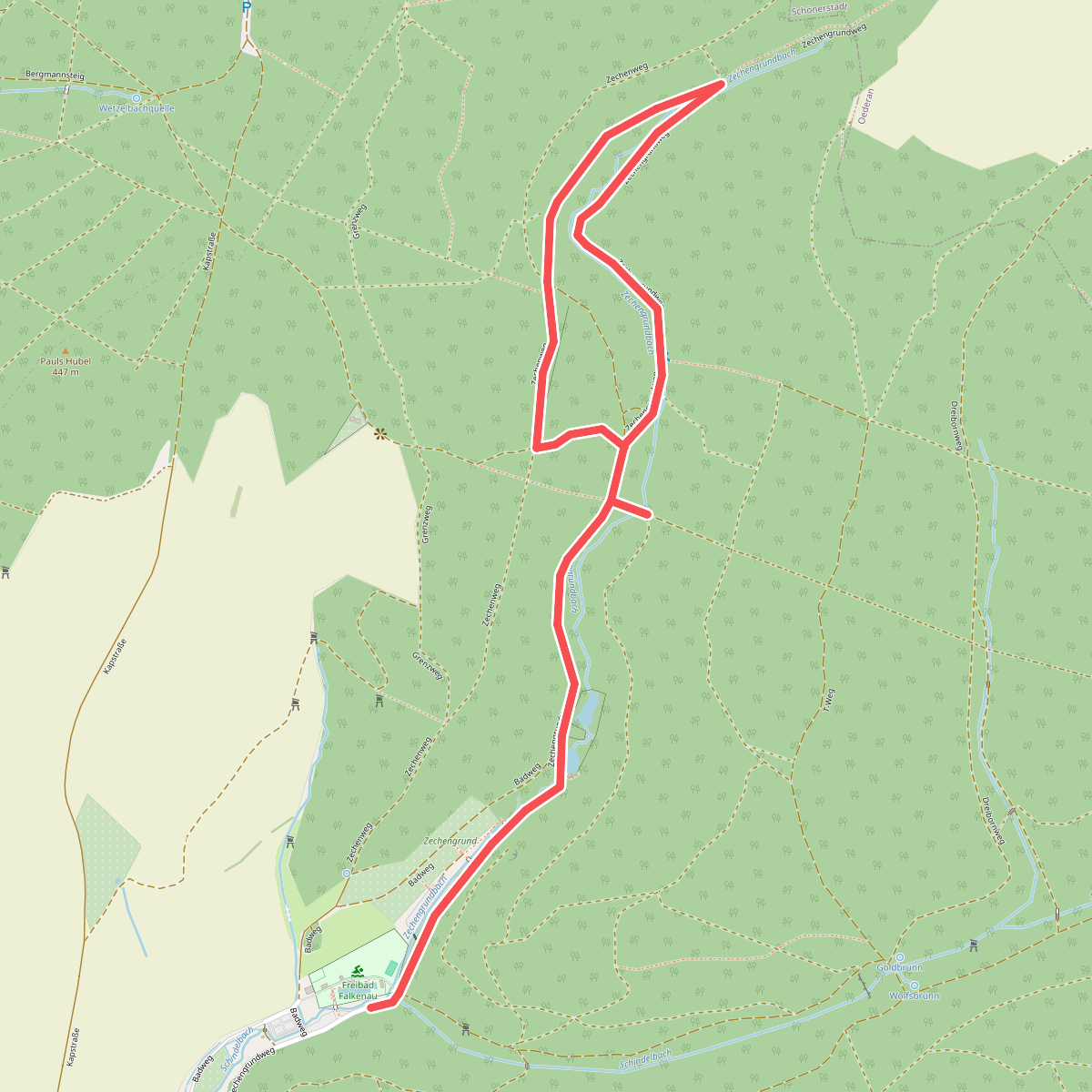 Bergbaulehrpfad Zechengrund