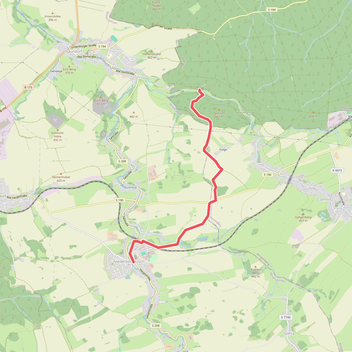 Gemeindeamt Niederbobritzsch - Mittelpunkt Sachsen