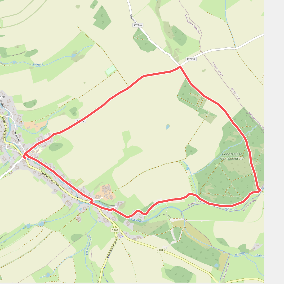 Rundweg Gemeindewald