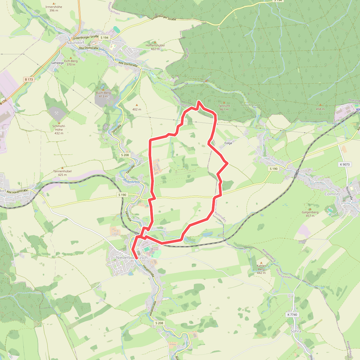 Rundweg Tännicht