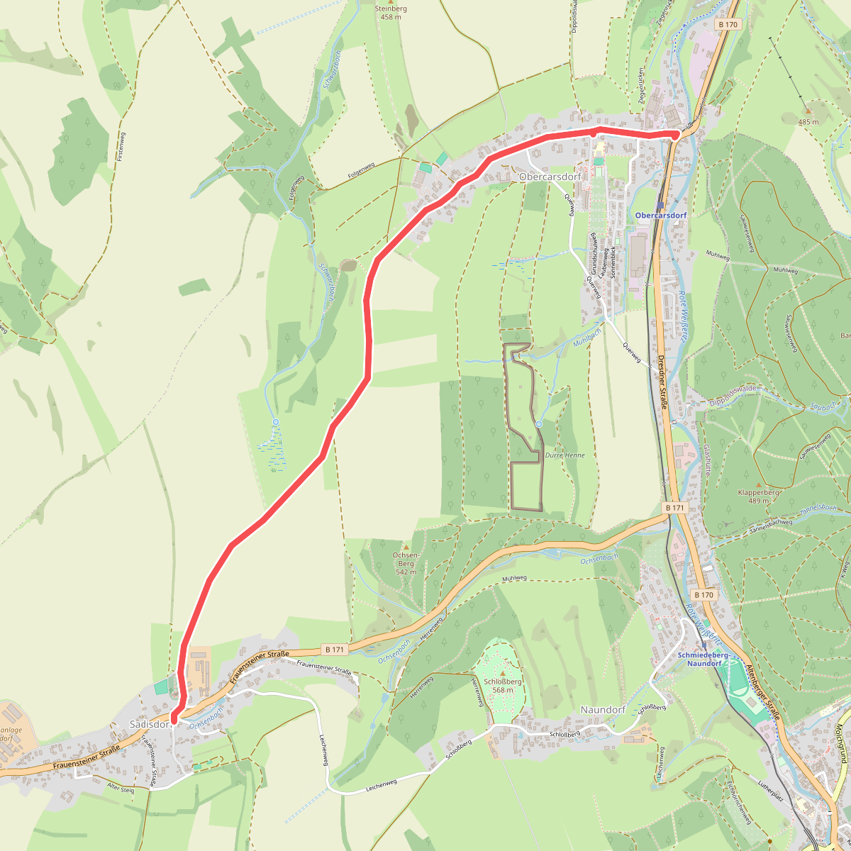 Obercarsdorf - Sadisdorf