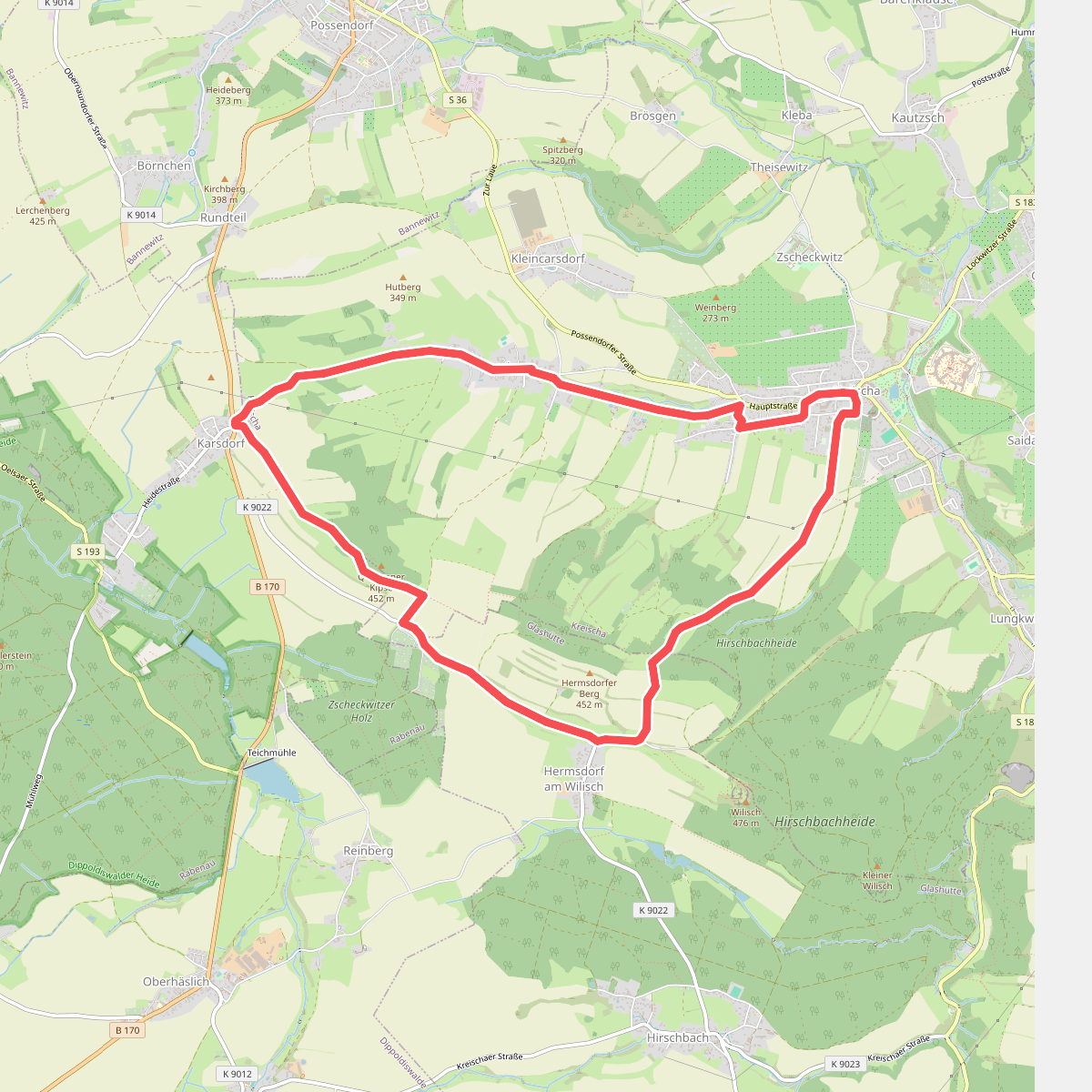 Rundweg B Kreischa