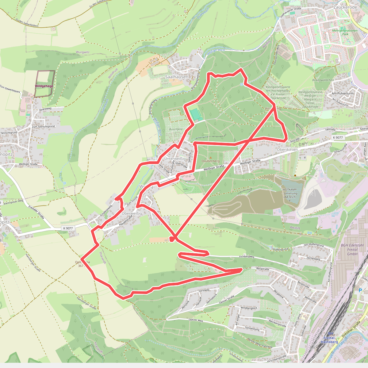 Weißiger Klitscherweg