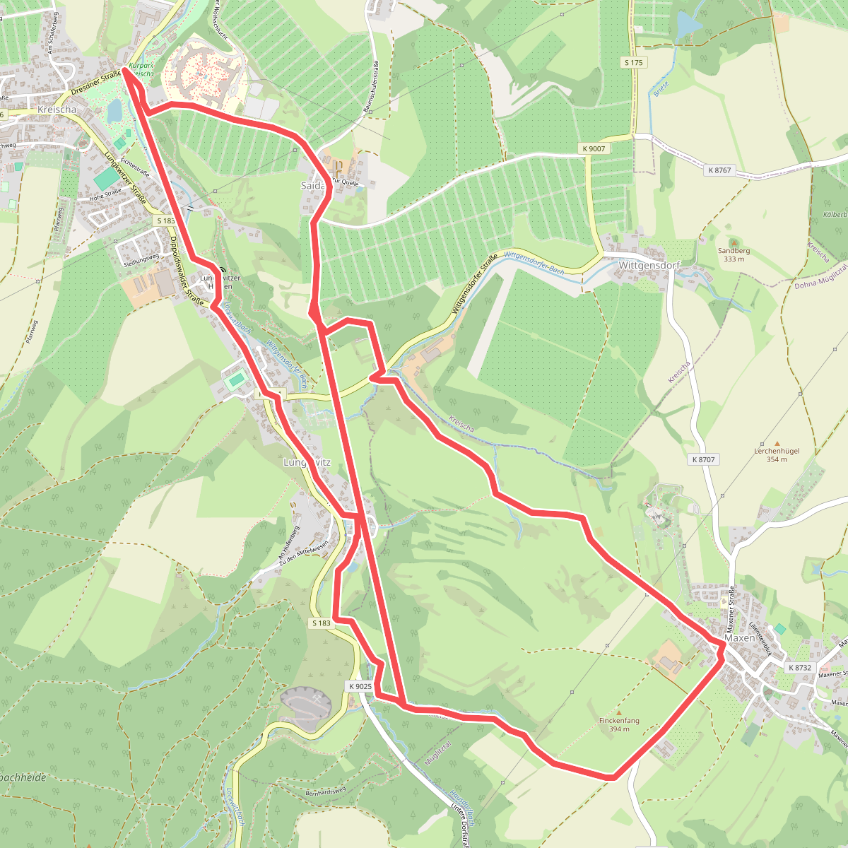 Kurweg Kreischa F