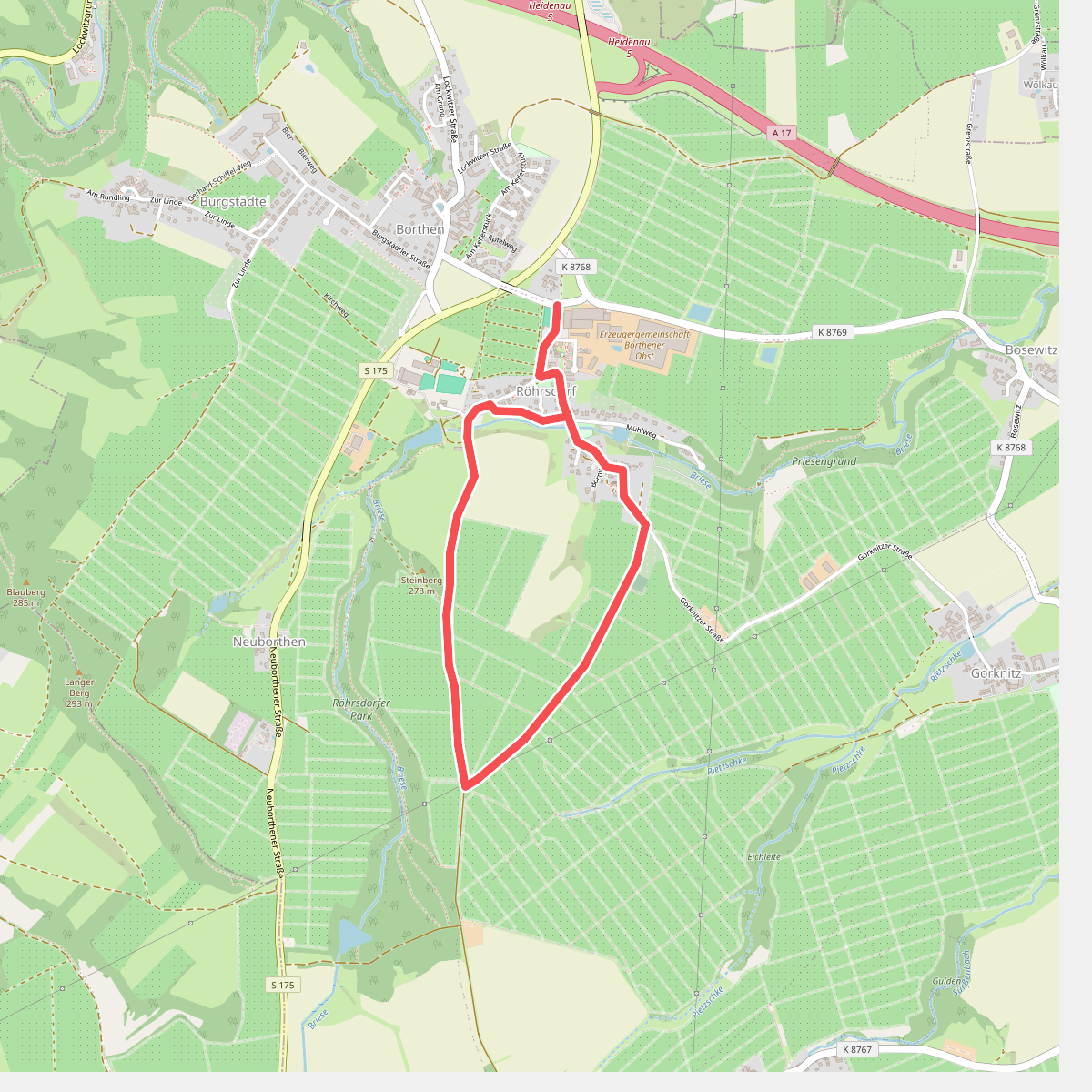 Rundwanderweg Röhrsdorf