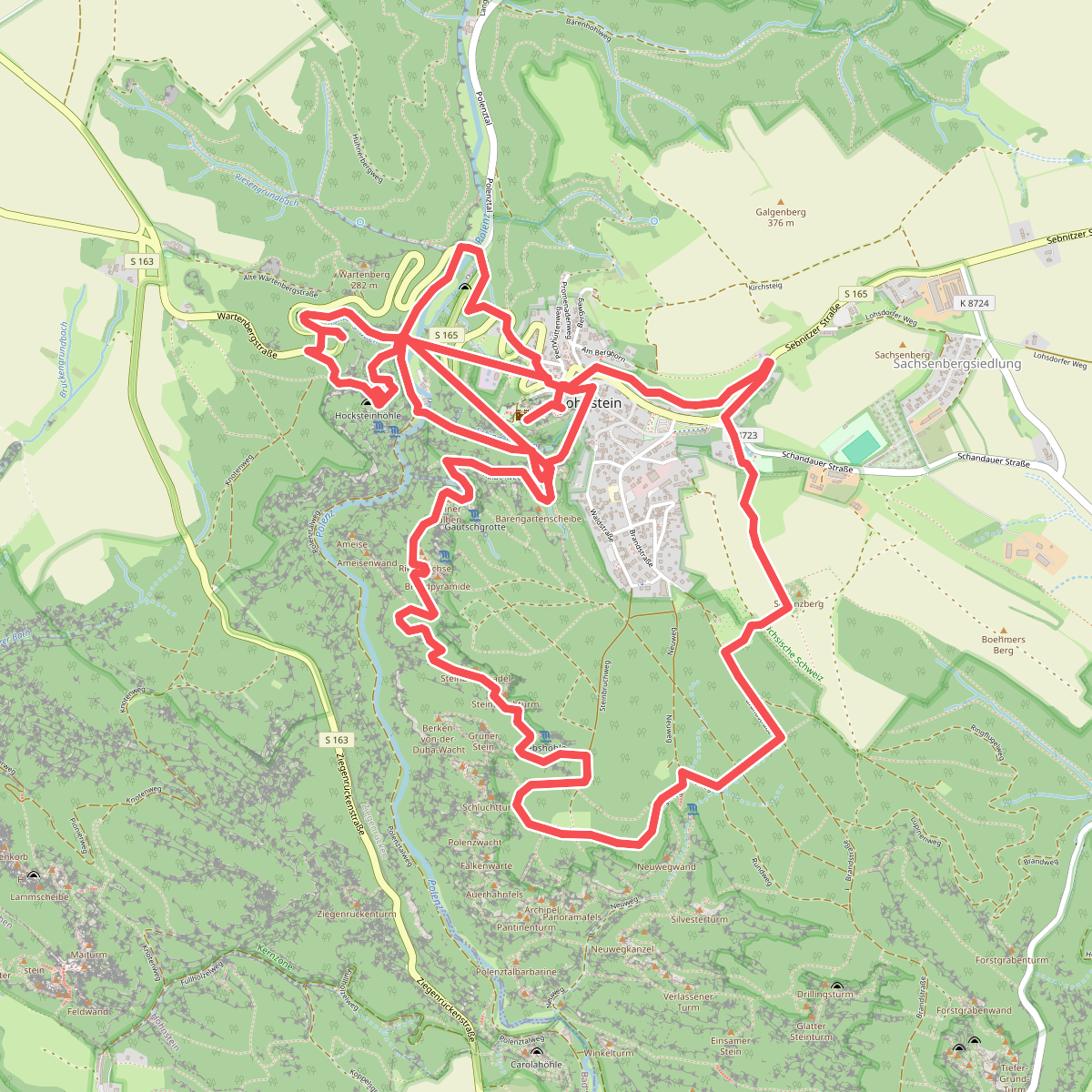 Lehrpfad Hohnstein
