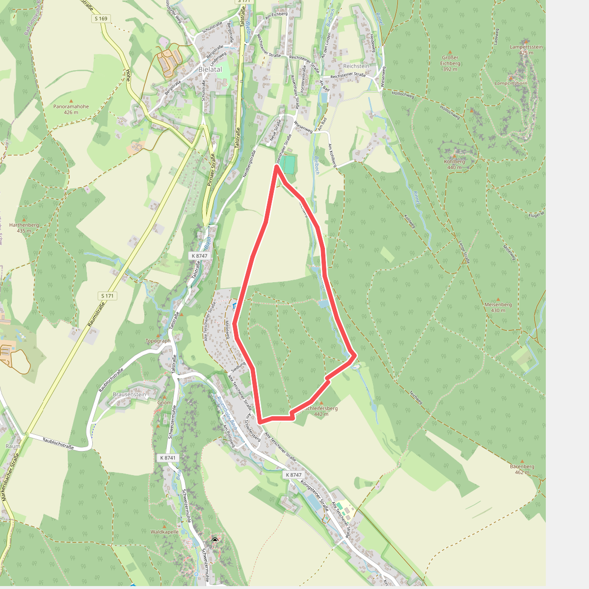 Lehrpfad "Sieben Teiche"
