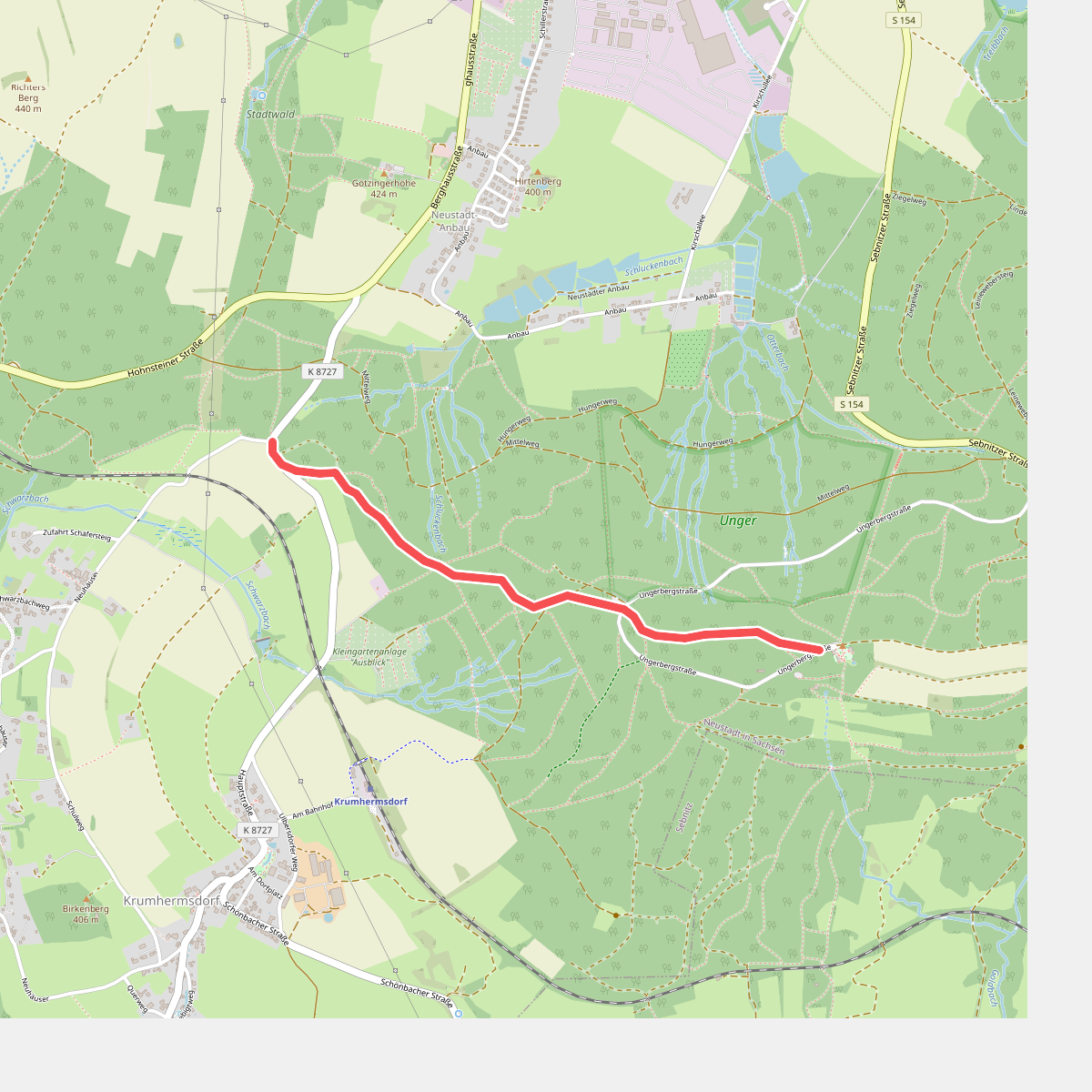 Kammweg Unger