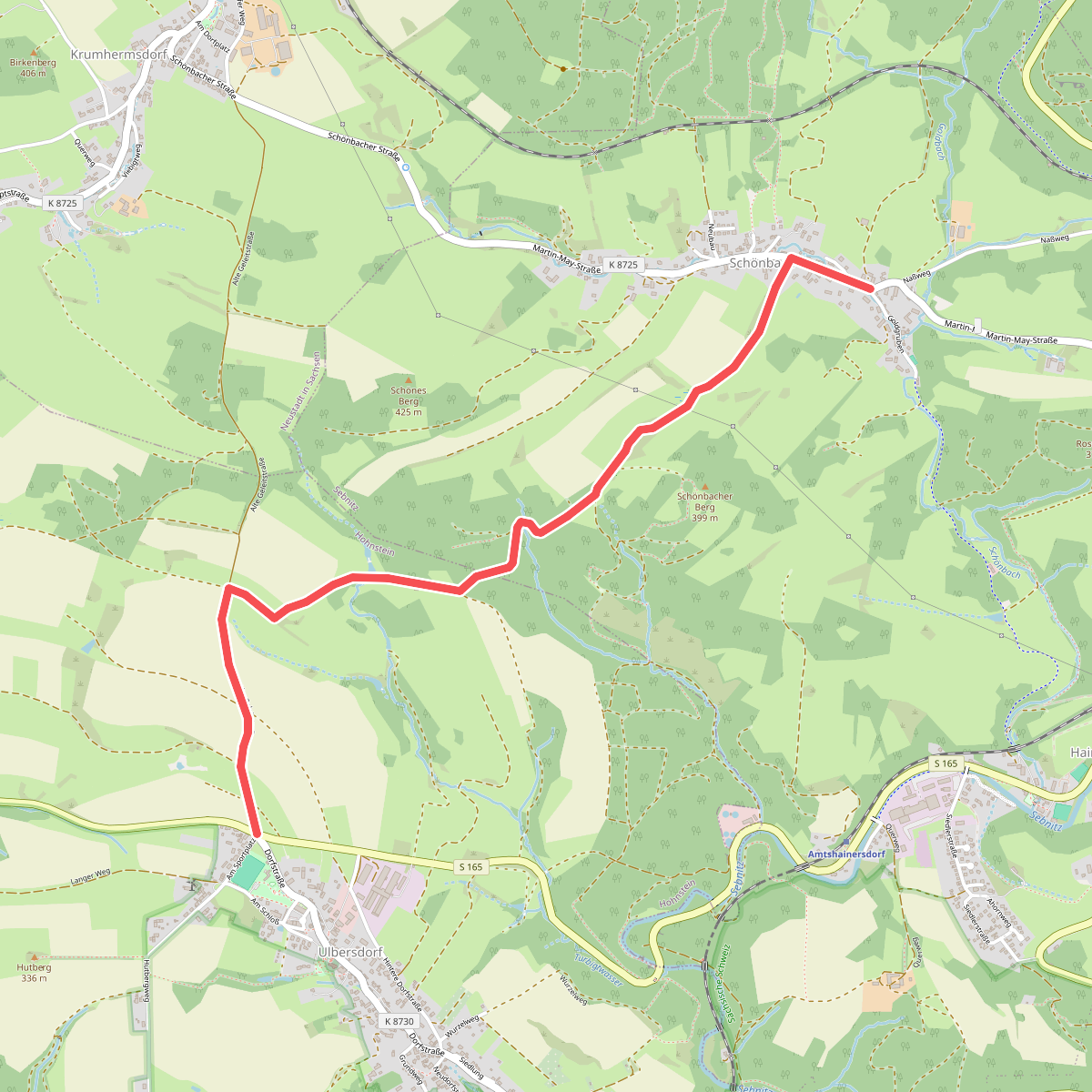 Ulbersdorf - Schönbach