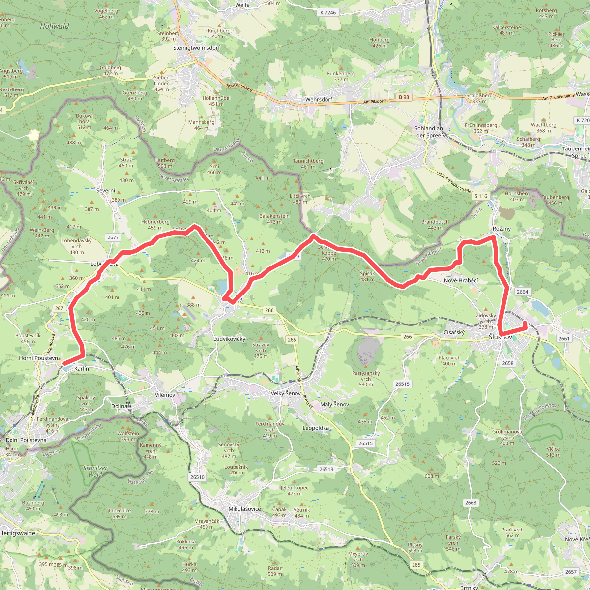 [M] Horní poustevna - Mikulášovice