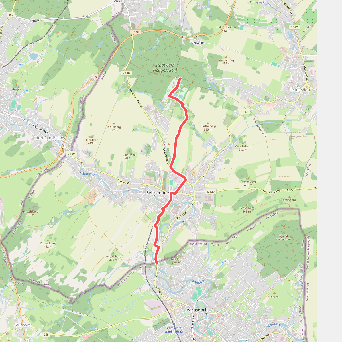 Querxenland - Grenze Warnsdorf