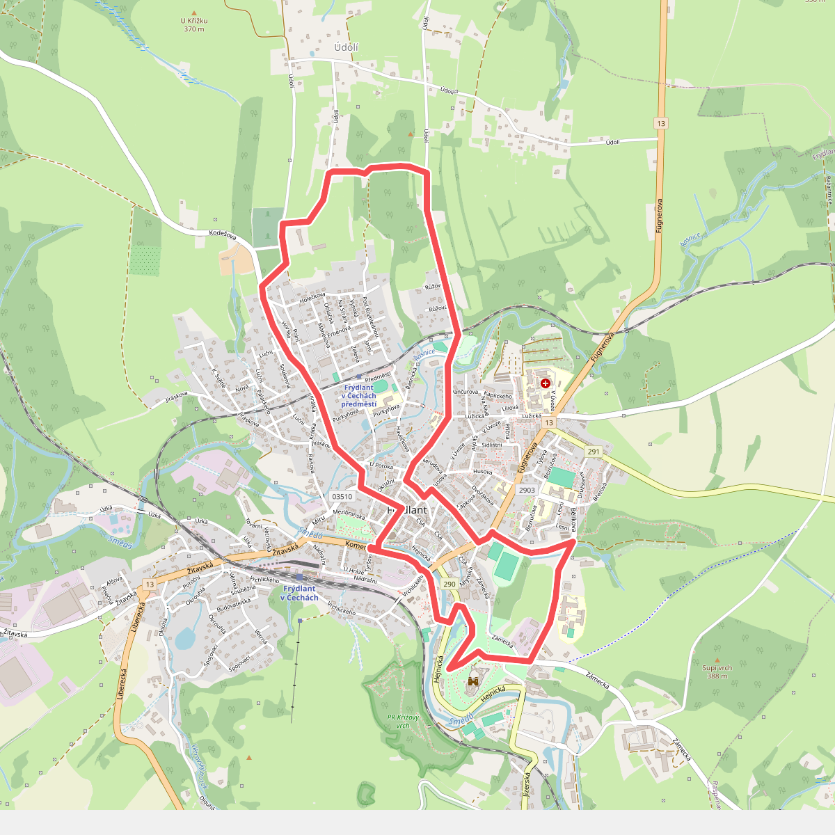 Městský okruh - červená