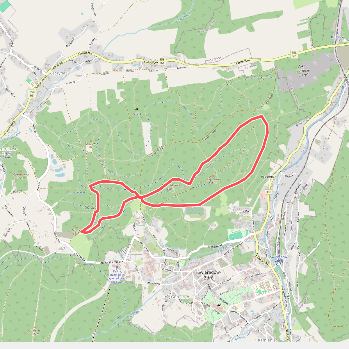Runtrack zielony 5 km