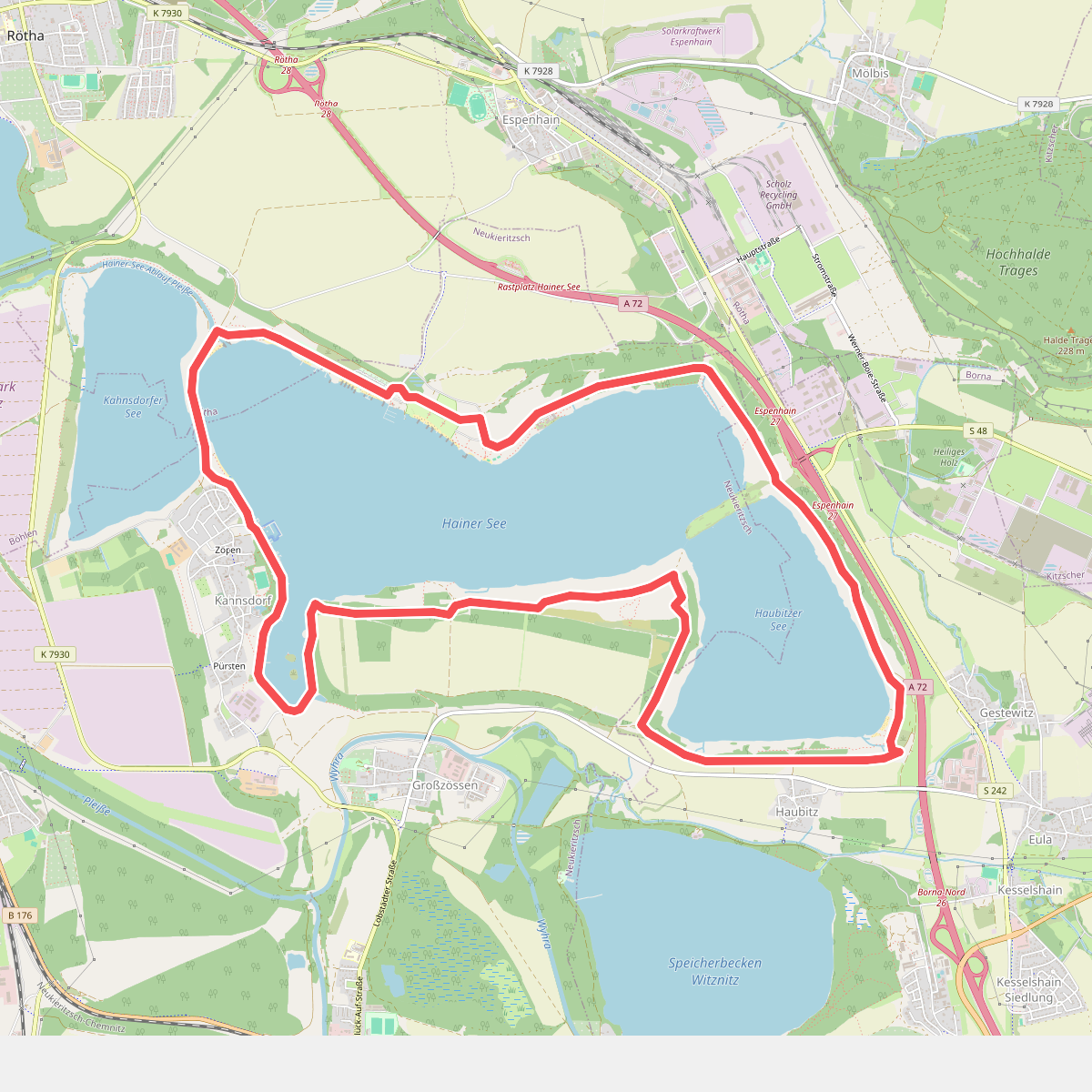 Rundweg Hainer See