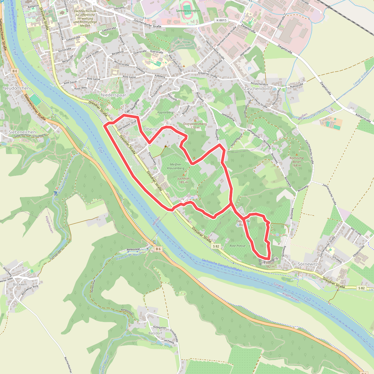 Meißner Weinwanderweg