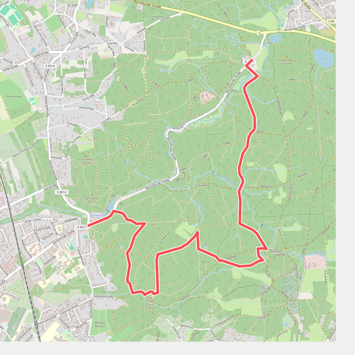 Waldlehrpfad Spitzgrund Südweg