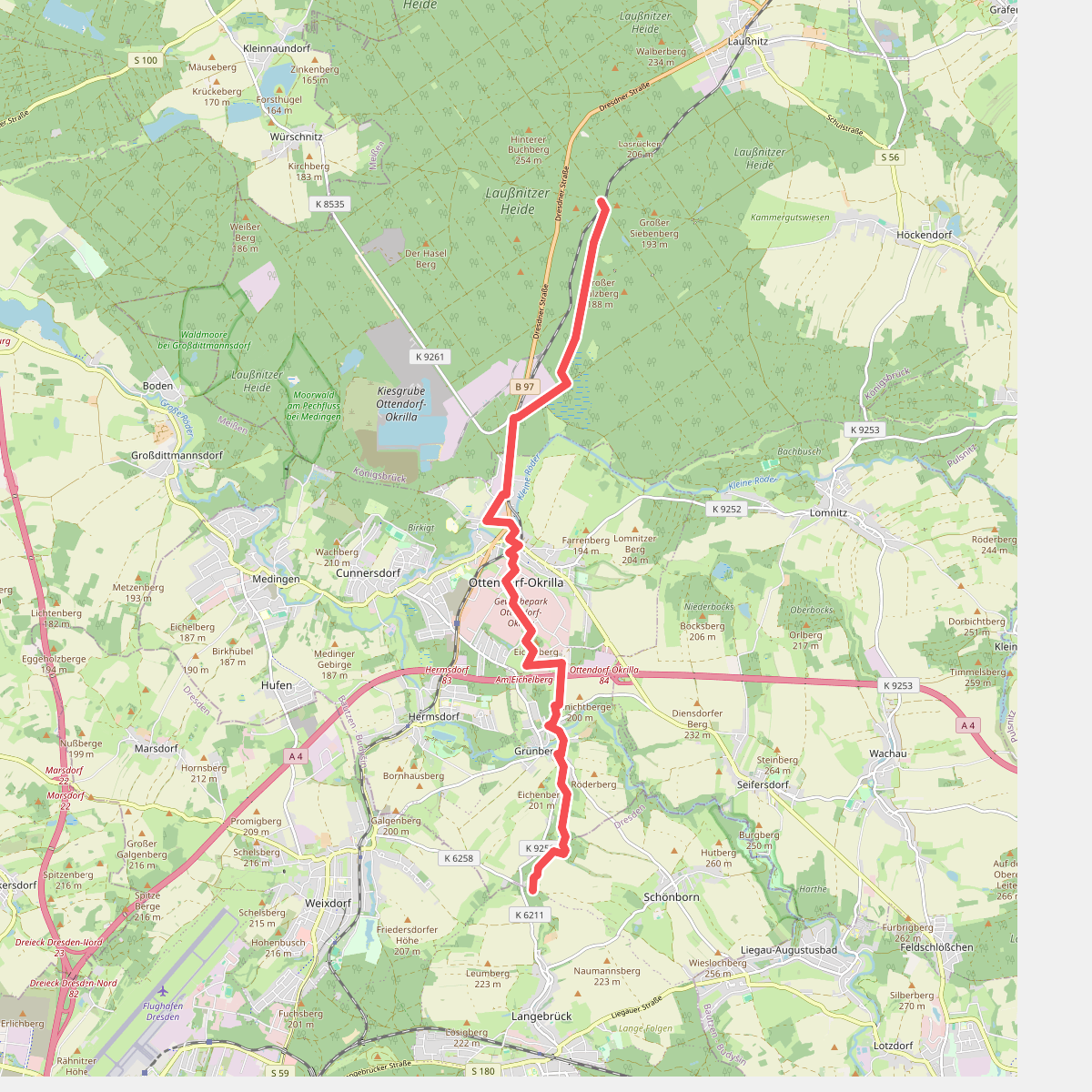 Heide und Graben