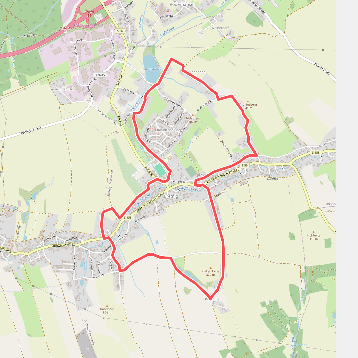 Rundwanderweg Bretnig