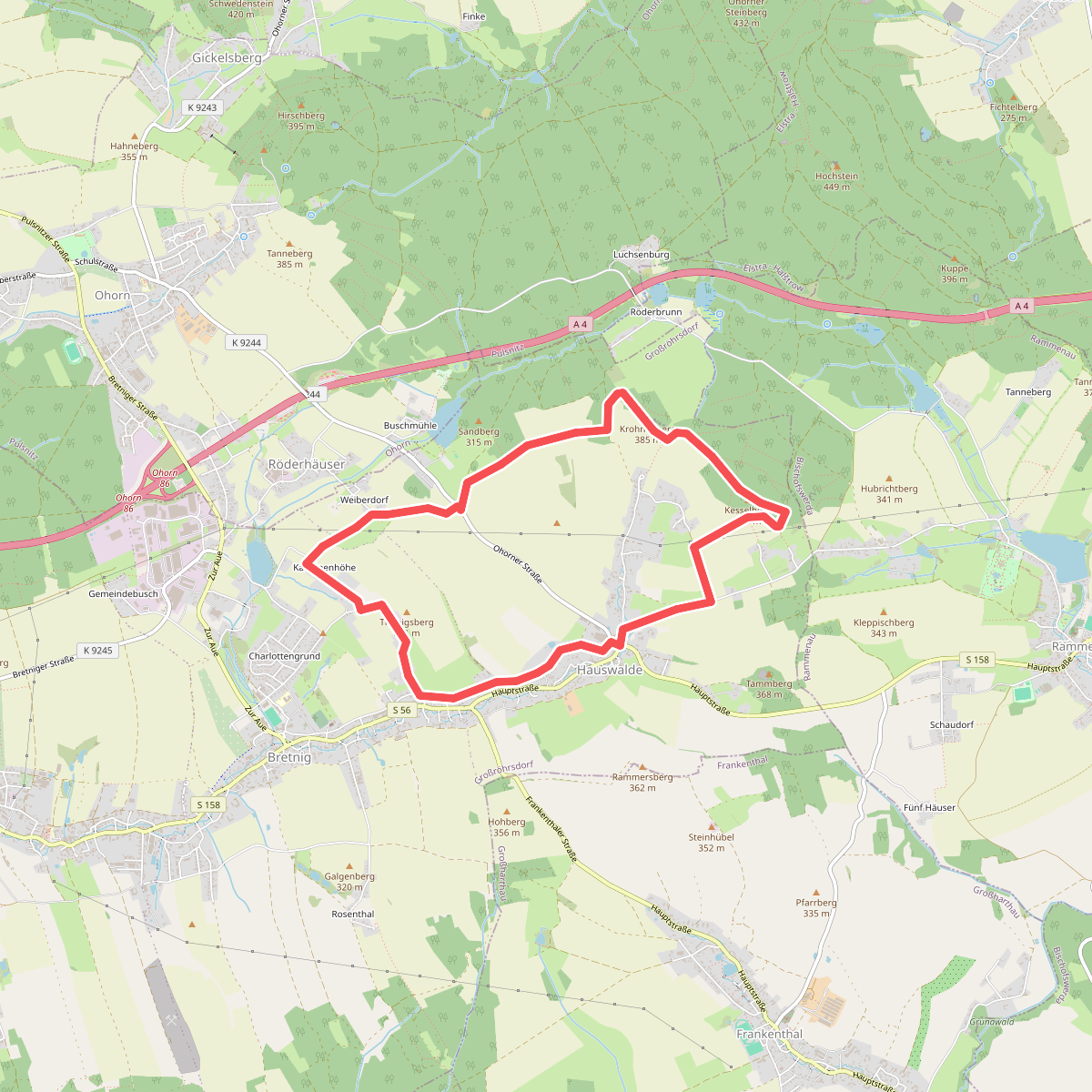 Rundwanderweg Hauswalde