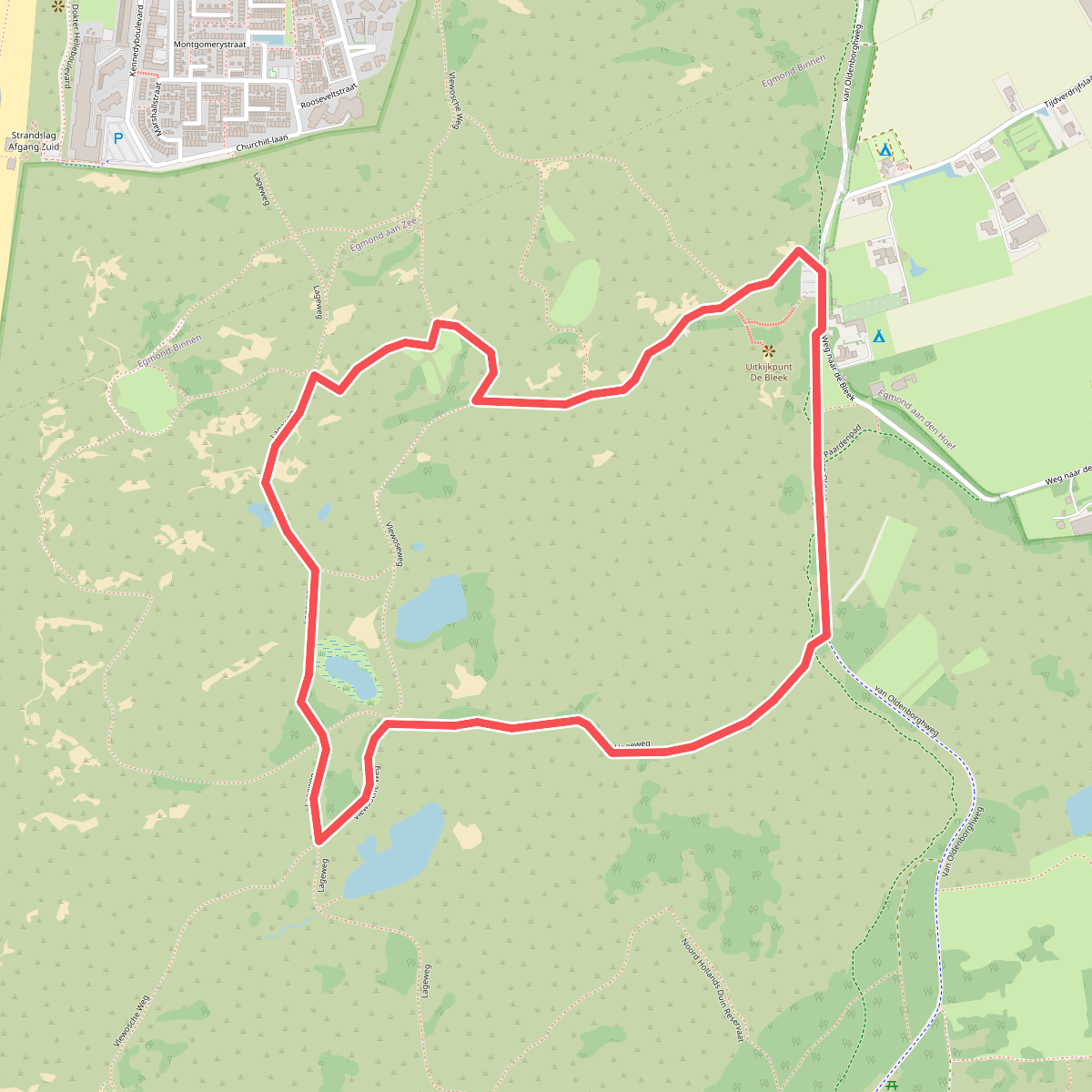 Albertdalpad (duinroute van PWN)