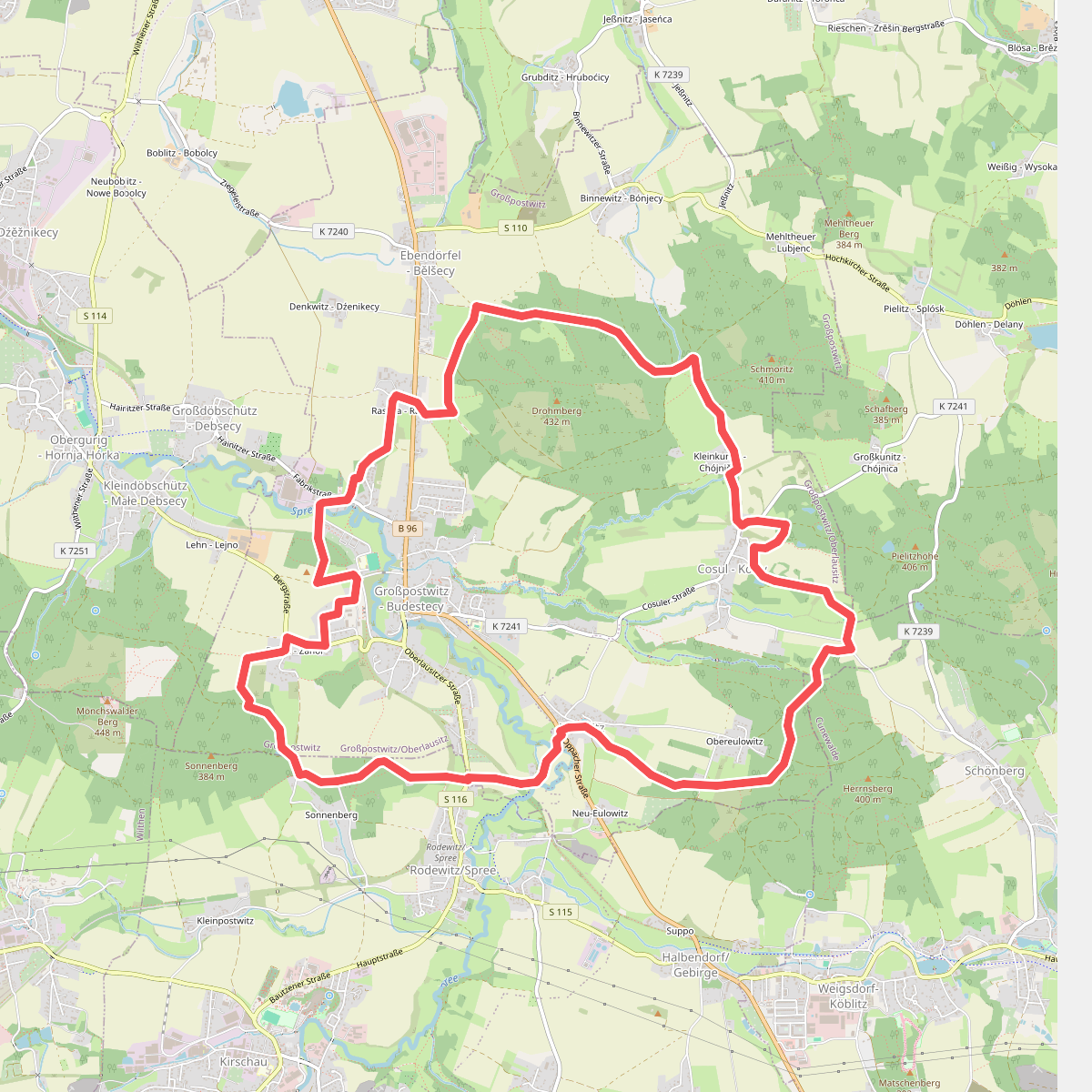 Großpostwitzer Rundwanderweg