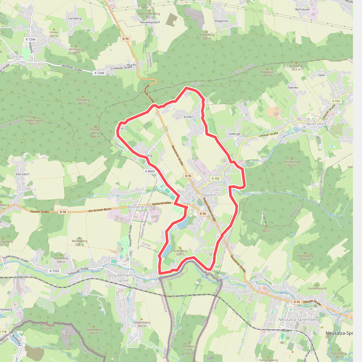 Ringweg Oppach