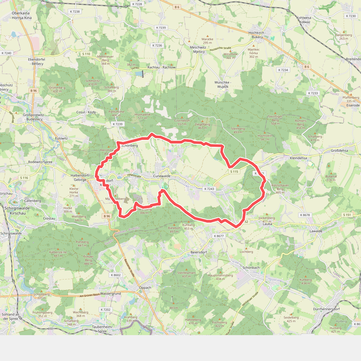Rundwanderweg Cunewalde