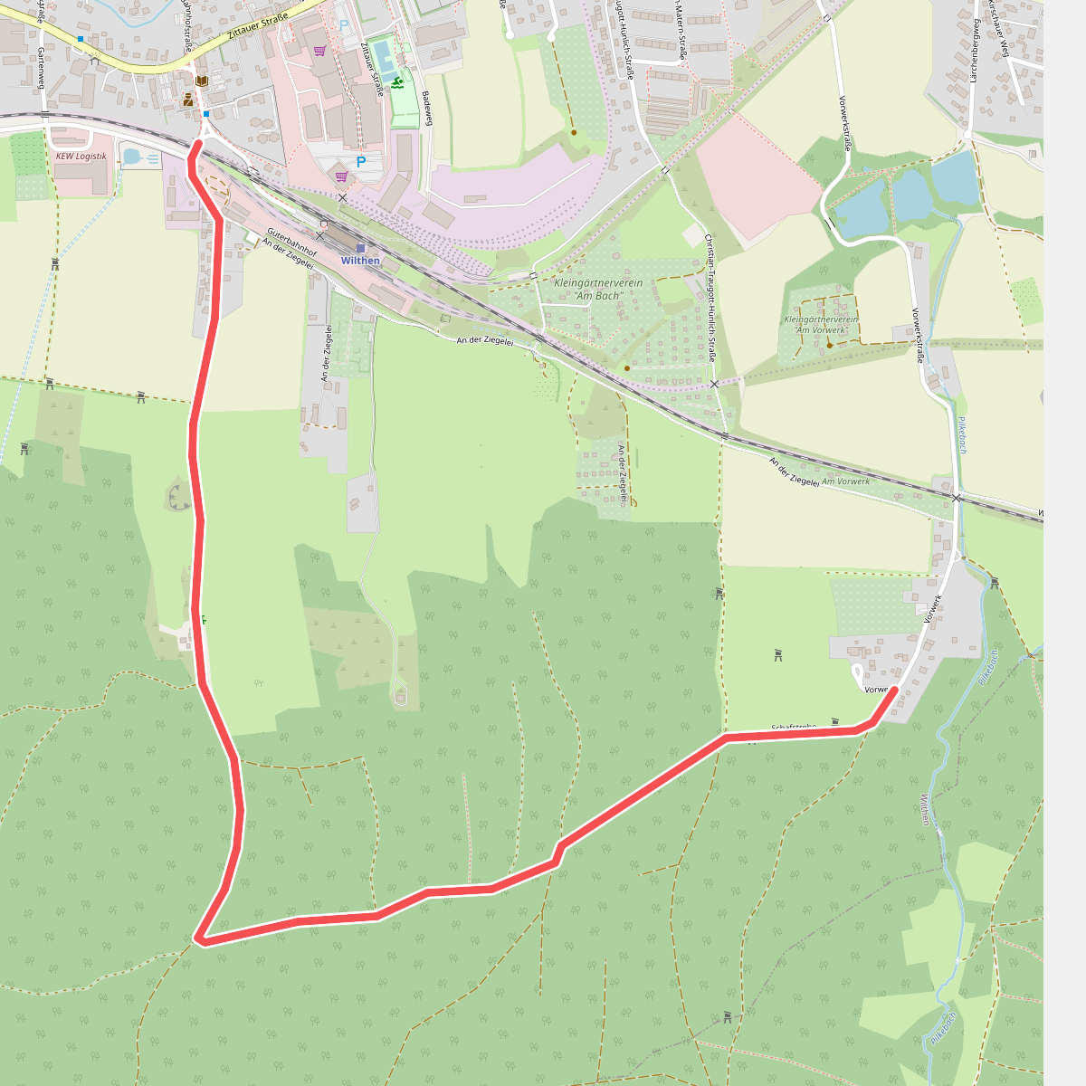 Wilthen Süd Rundwanderweg