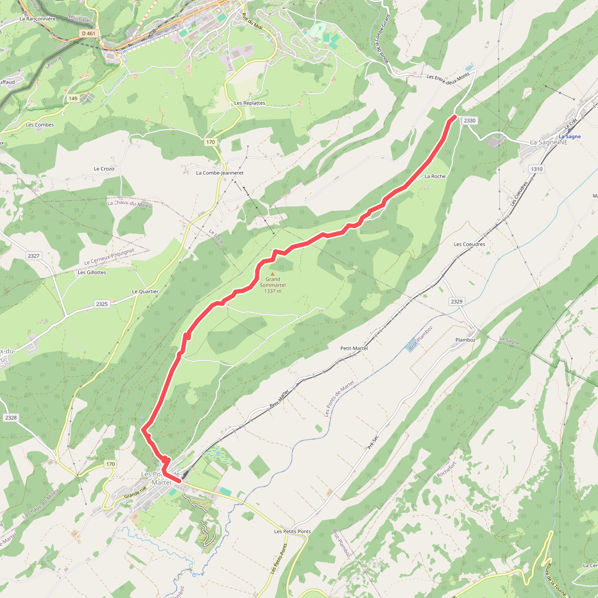 La Rochetta - Les Ponts-de-Martel